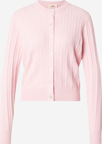 LEVI'S ® Вязаная кофта в Ярко-розовый: спереди