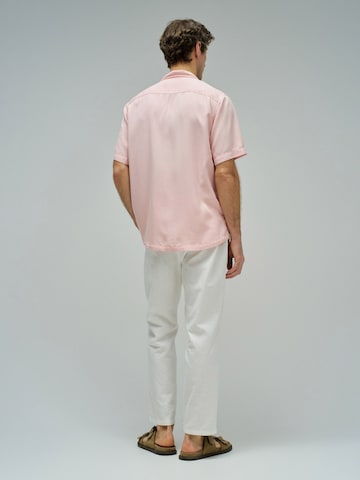 Salsa Jeans Regular Fit Hemd in Pink