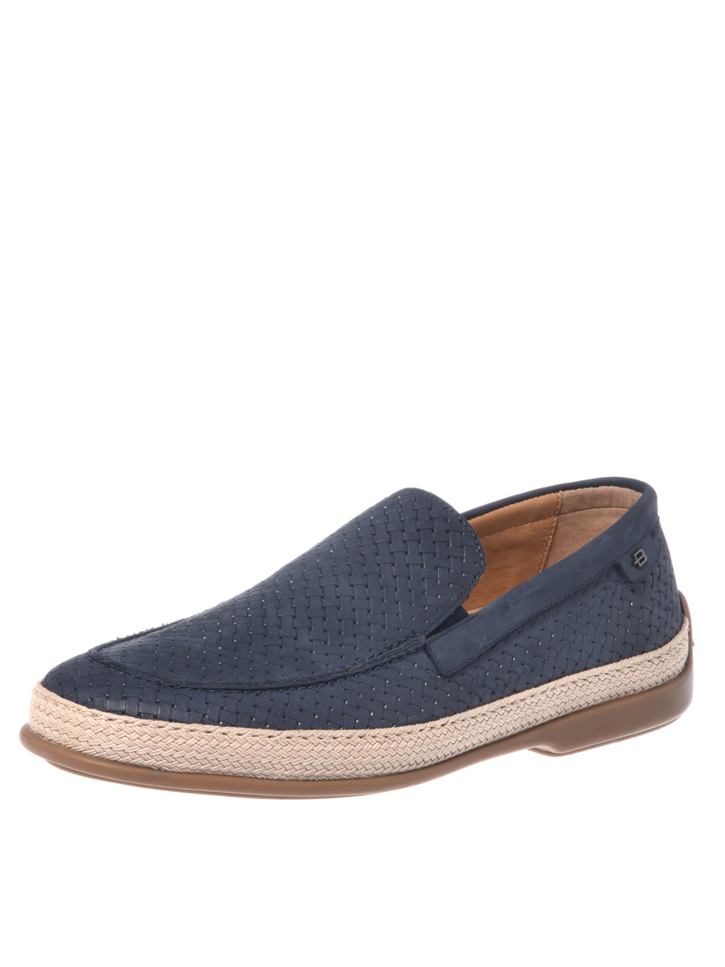 BALDININI Slip-ons in Blue: front