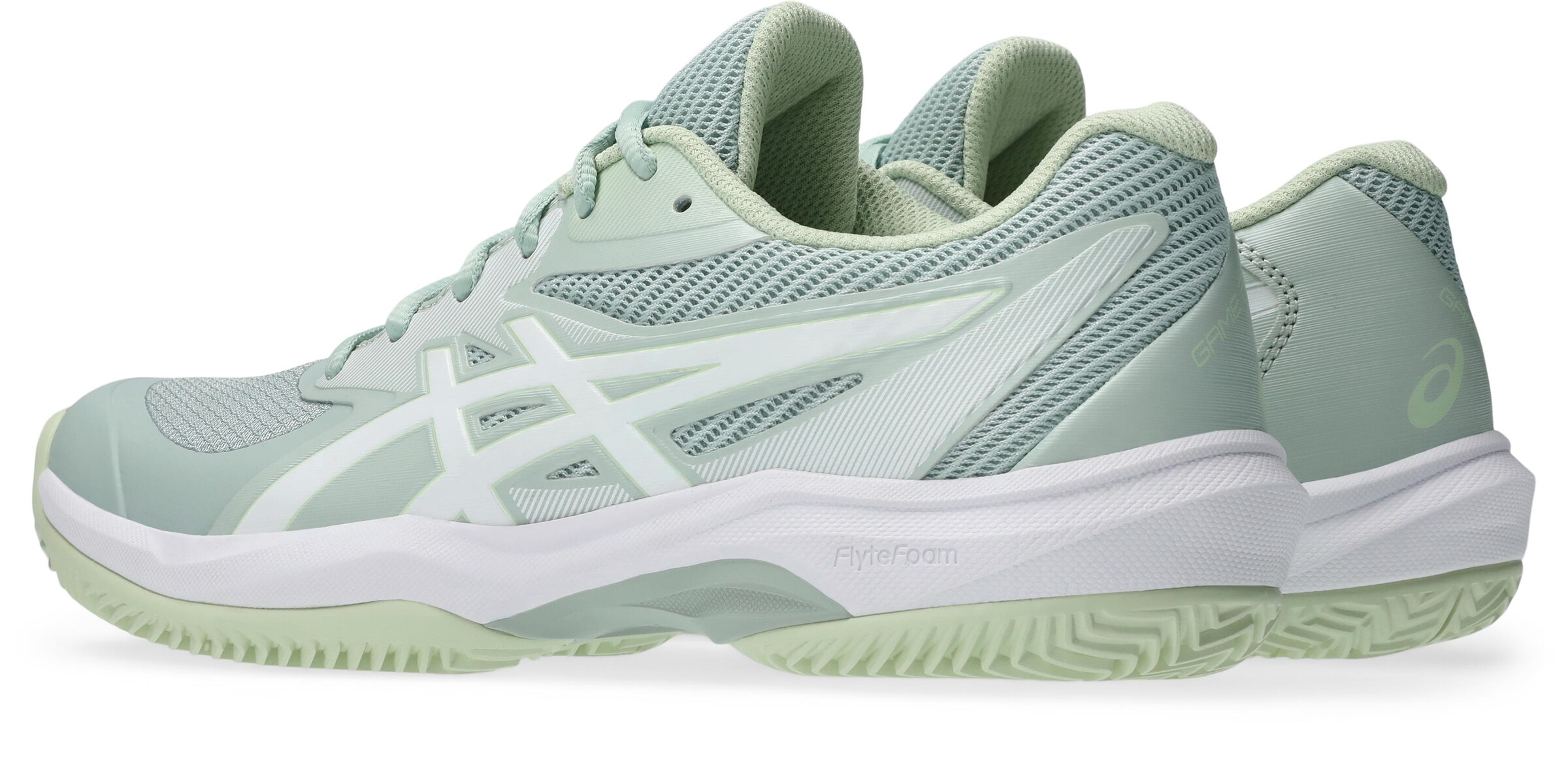 ASICS Athletic Shoes in Green