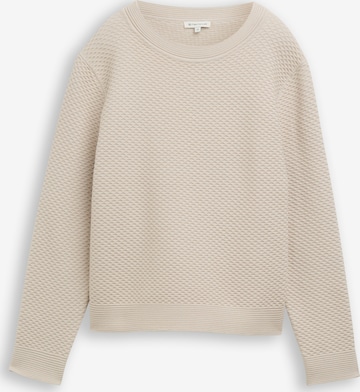 TOM TAILOR - Jersey en marrón: frente