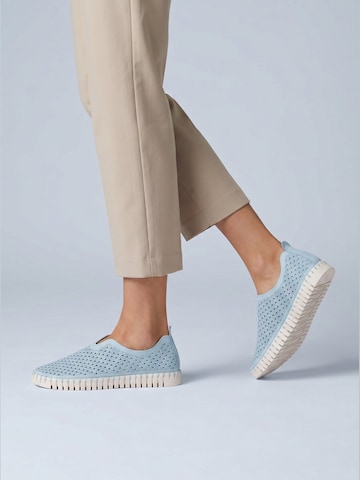 Slip on 'Tulip3275' ILSE JACOBSEN en bleu : devant