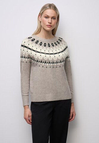 STREET ONE Pullover in Beige: Vorderseite