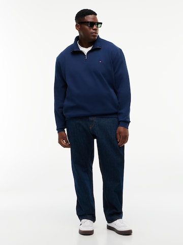 zils TOMMY HILFIGER Sportisks džemperis 'ESSENTIAL'