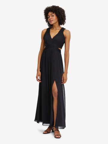 Robe de soirée Vera Mont en noir : devant