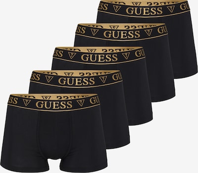 GUESS Boxers en or / noir, Vue avec produit