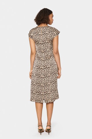 SAINT TROPEZ Dress 'Zovi' in Brown
