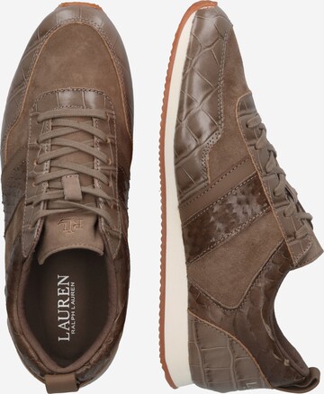 Lauren Ralph Lauren Sneakers laag 'COLTEN' in Bruin