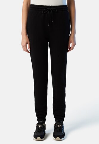 Effilé Pantalon North Sails en noir : devant