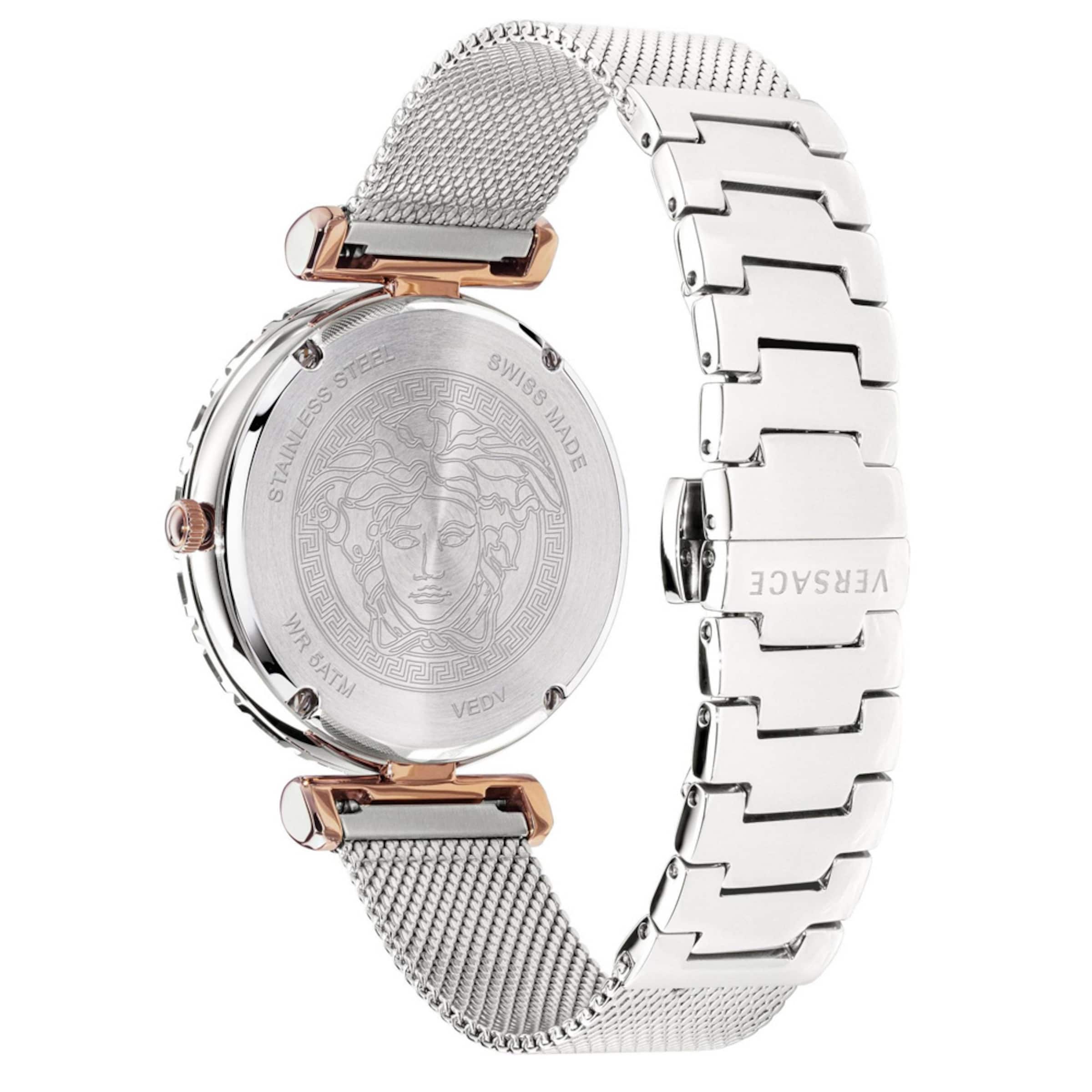 VERSACE Analoog horloge in Grijs