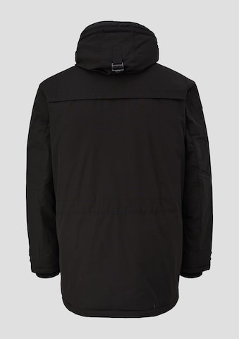 s.Oliver Men Big Sizes Winter Jacket in Black