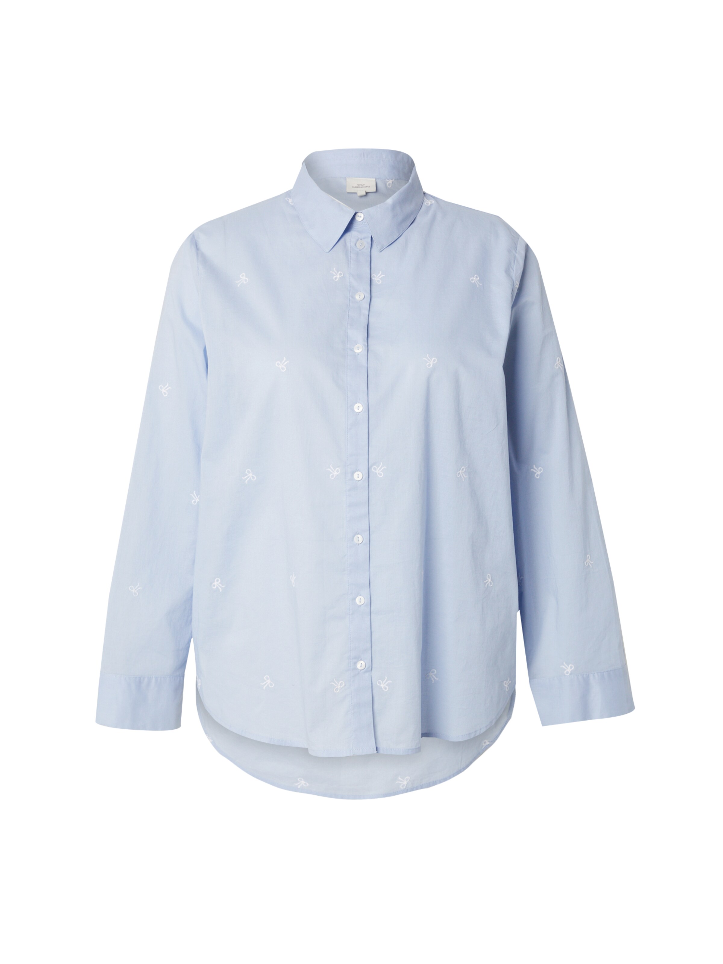 ONLY Carmakoma Blouse 'CARNEW LINA GRACE' in Blue: front