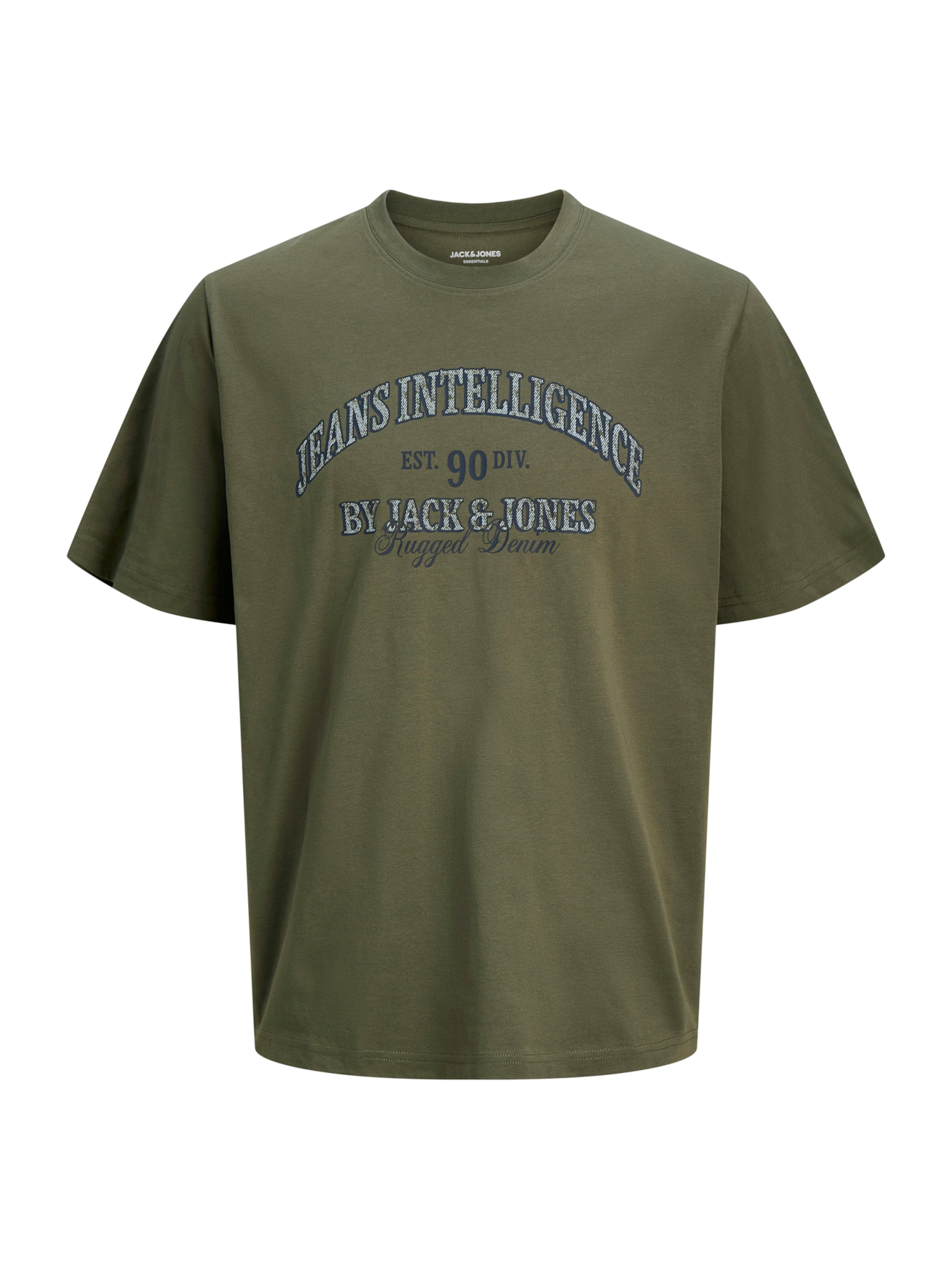 JACK & JONESMajica 'JJEDenver' - zelena boja: prednji dio