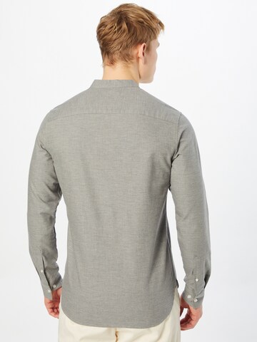 Clean Cut Copenhagen Regular fit Button Up Shirt in Grey