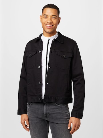 TOMMY HILFIGER Between-Season Jacket in Black: front