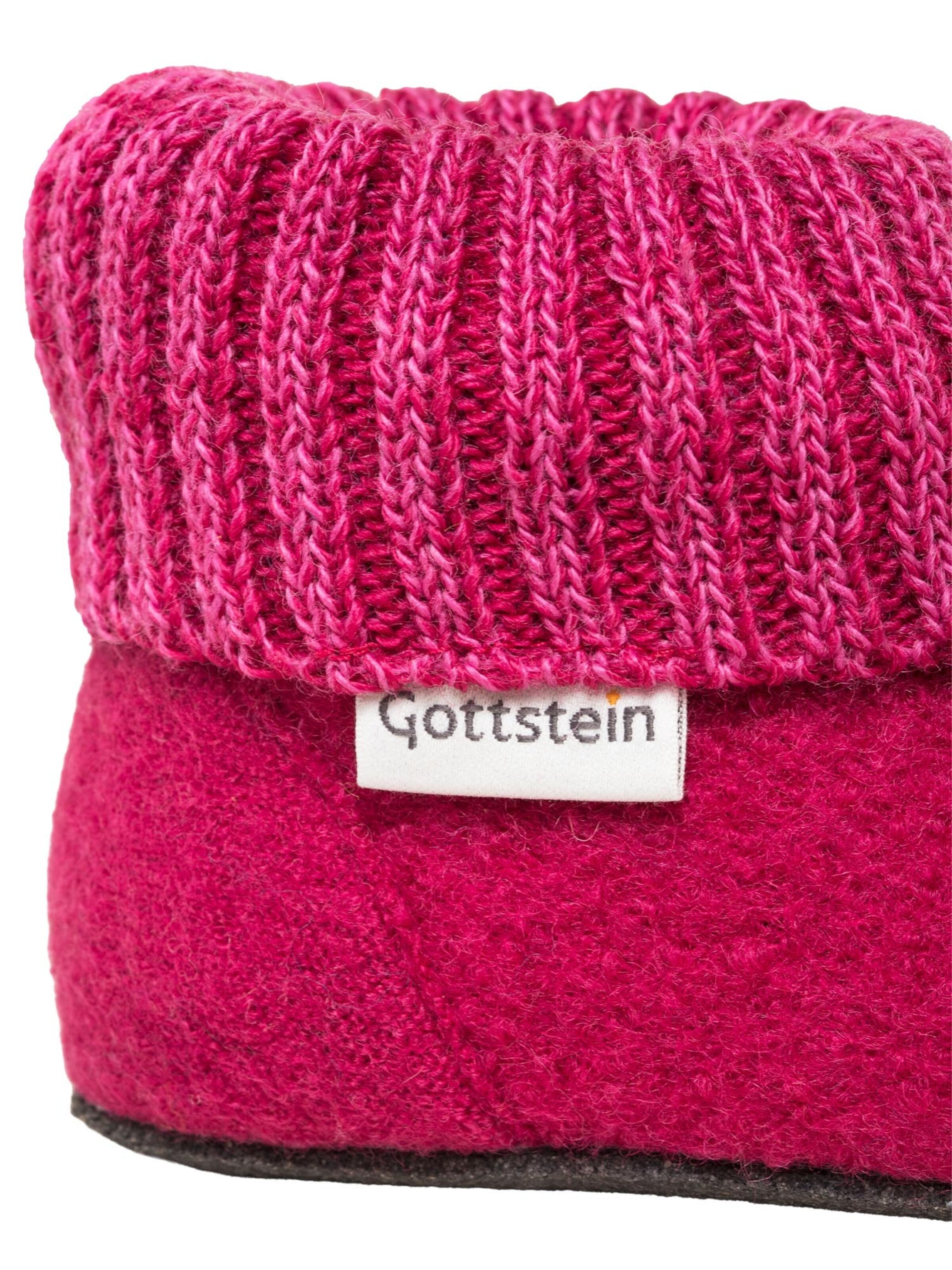 Gottstein Slippers 'Alpine Boot FE' in Pink