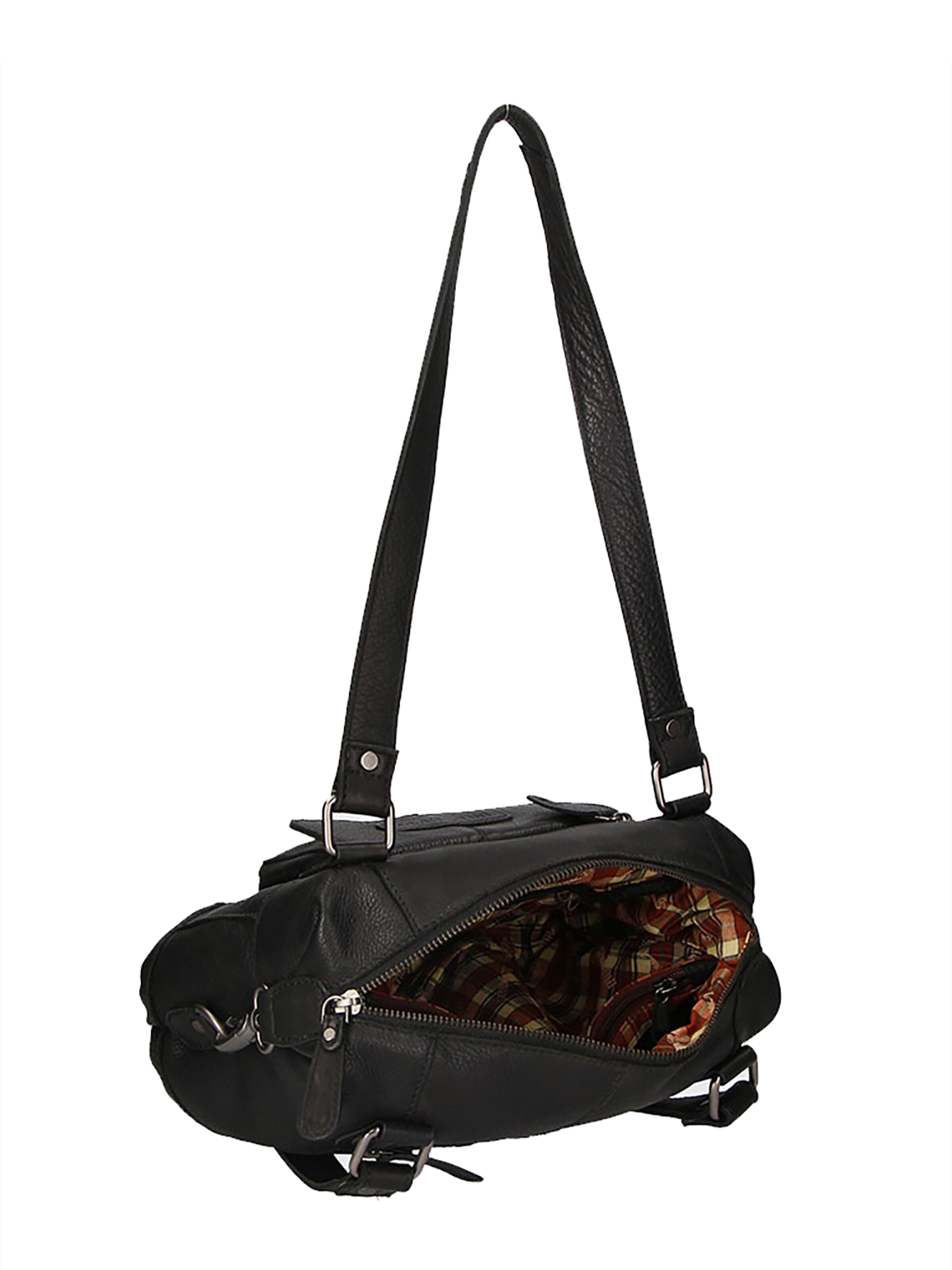 HILL BURRY Schoudertas in Zwart