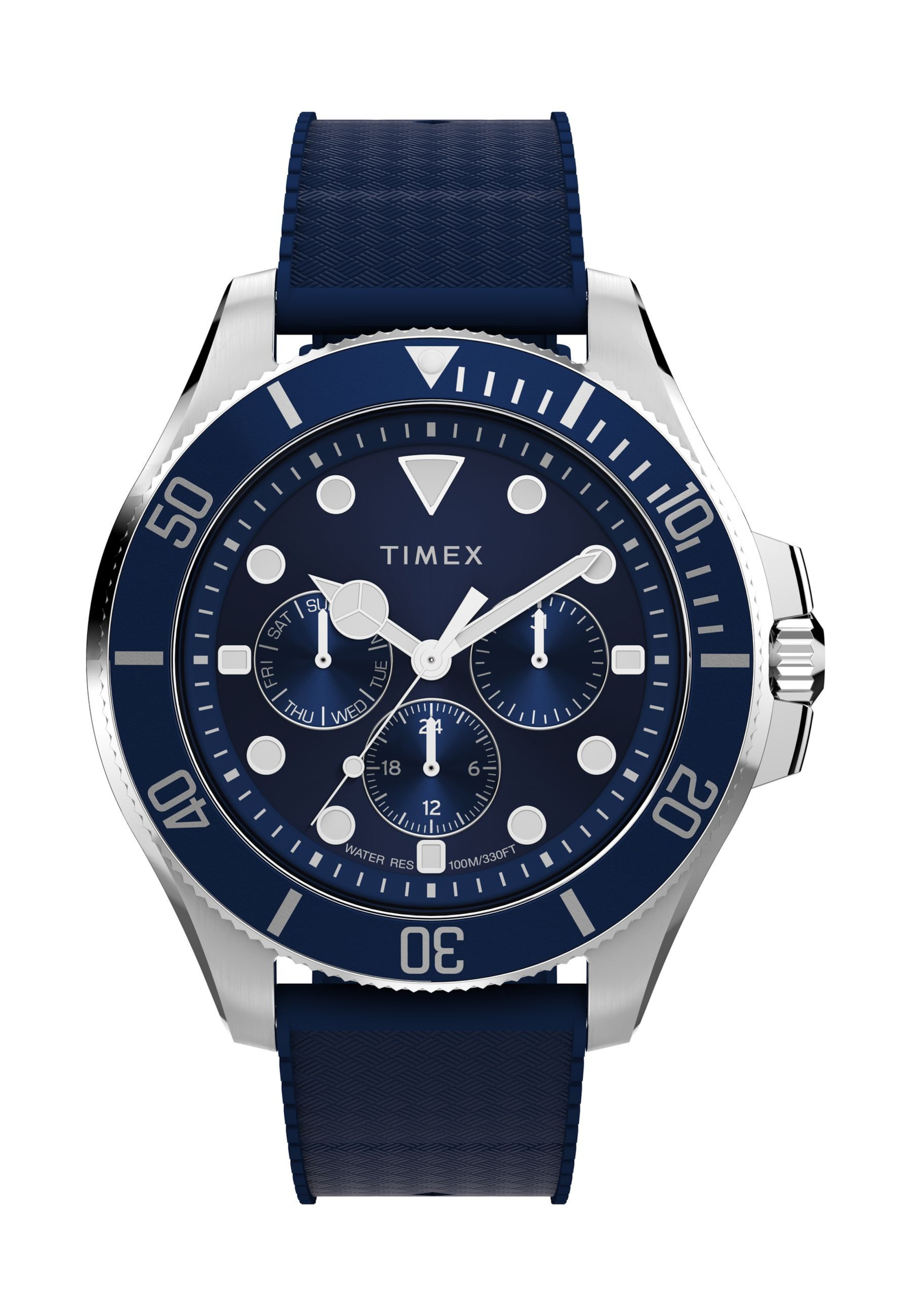 Montre à affichage analogique ' Harborside Coast ' TIMEX en bleu : devant