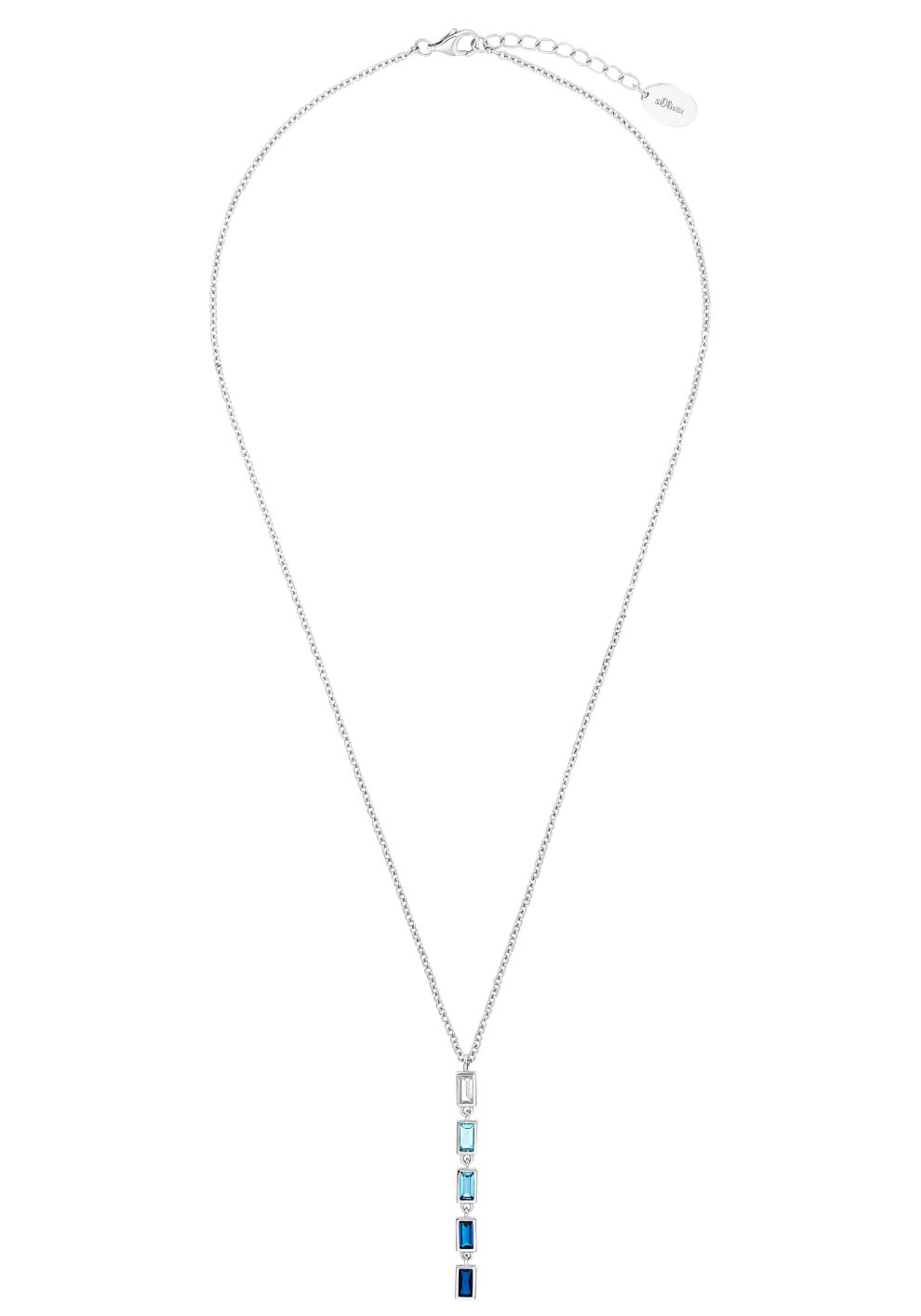 s.Oliver Necklace in Silver: front