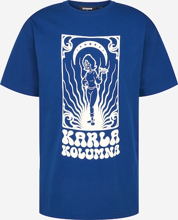ABOUT YOU x StayKid T-shirt 'KARLA' i blå: framsida