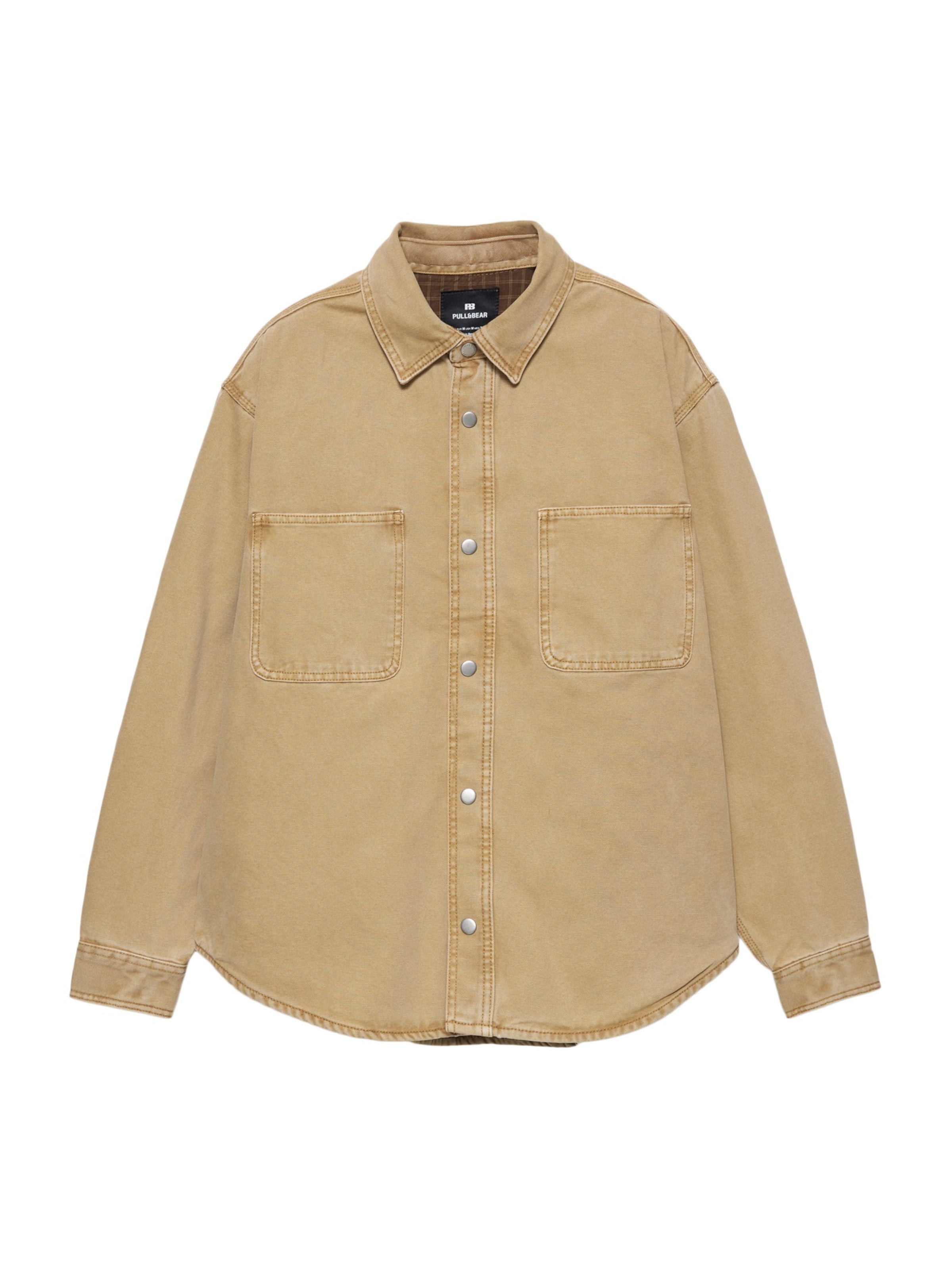 Pull&Bear Between-Season Jacket in Cappuccino, Item view