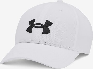 UNDER ARMOUR Athletic Cap 'Blitzing Adj' in White: front