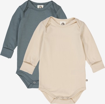 Müsli by GREEN COTTON Romper/bodysuit in Beige: front