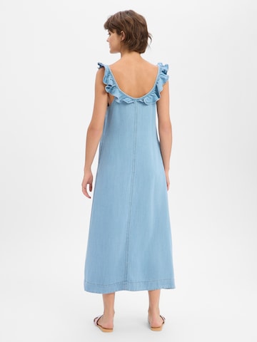 NÜMPH Jurk 'Nuelida' in Blauw