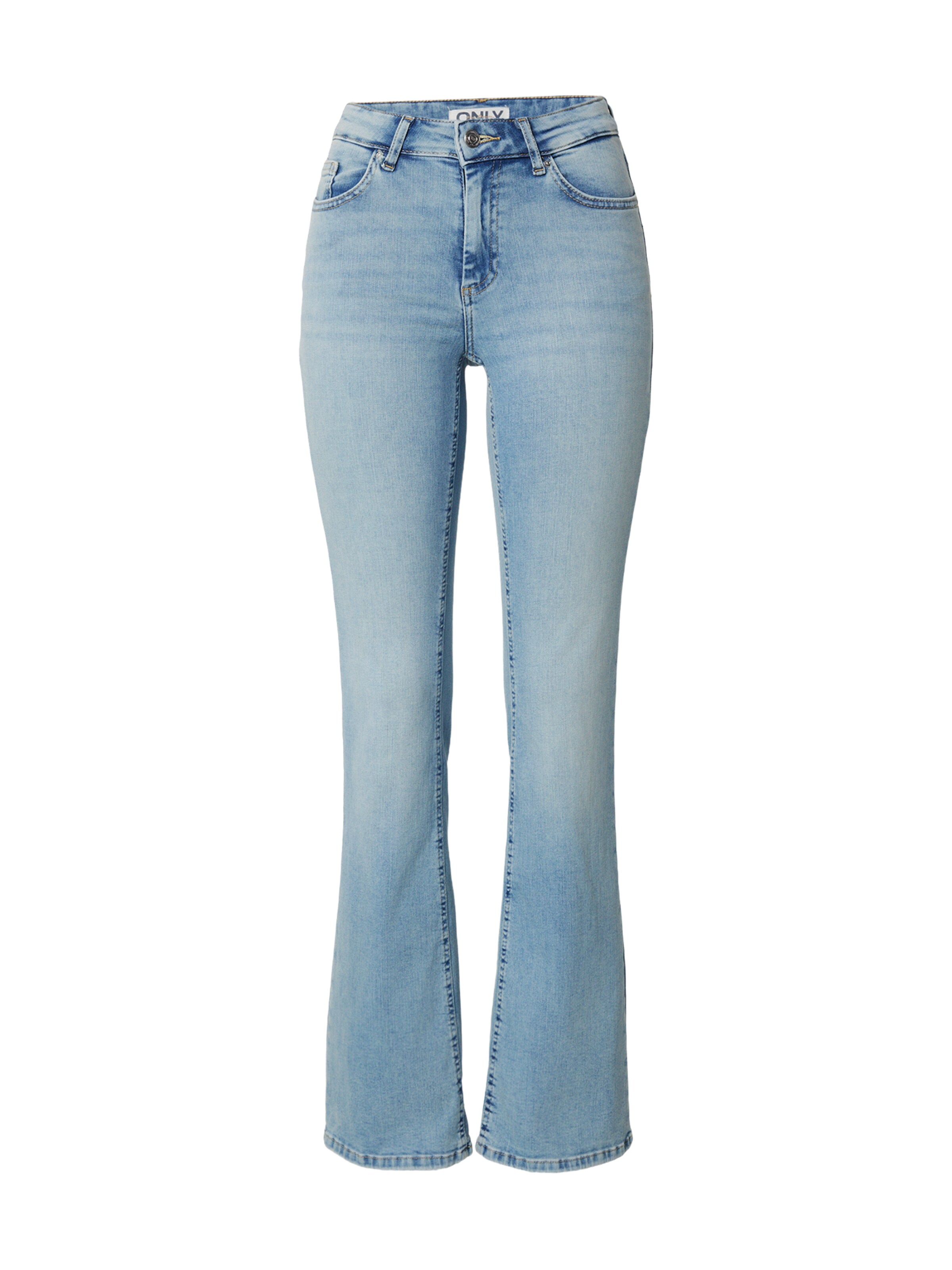 évasé Jean 'ONLBLUSH' ONLY en bleu : devant
