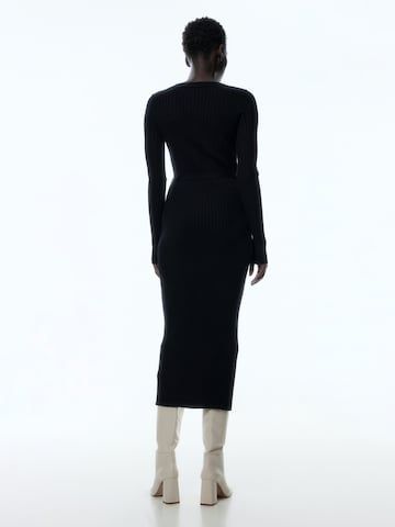 EDITED Knit dress 'Gwenda' in Black