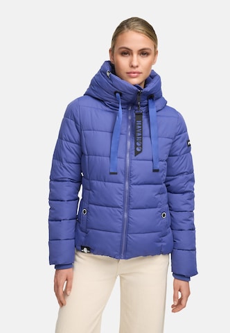 NAVAHOO Winter jacket 'Amayaa' in Purple: front