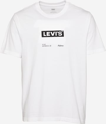 T-Shirt 'Relaxed Fit Tee' LEVI'S ® en blanc : devant