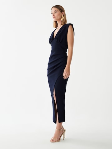 Rochie de seară 'AZELLE ' de la BWLDR pe albastru