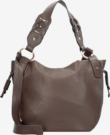 ESPRIT Shoulder Bag 'Janie' in Brown: front