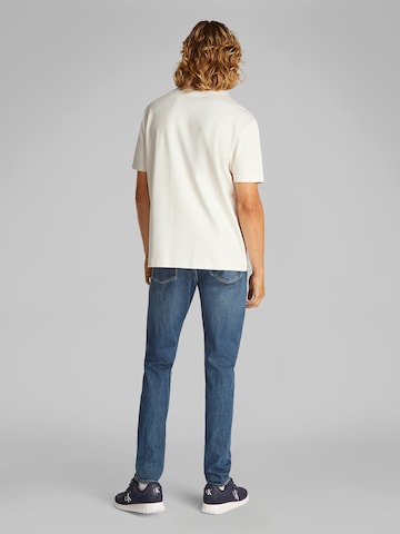 balts Calvin Klein Jeans T-Krekls