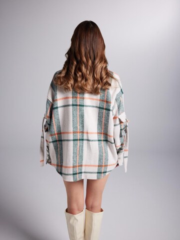 HOLLY LOLLY Oversized kardigan – béžová