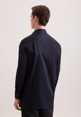 SEIDENSTICKER Regular fit Button Up Shirt in Black