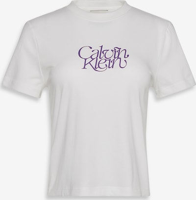 Calvin Klein Jeans Majica u ljubičasta / bijela, Pregled proizvoda