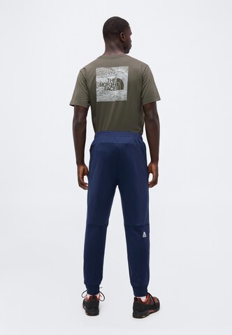 THE NORTH FACE Zúžený strih Outdoorové nohavice 'MOUNTAIN ATHLETICS 2.0' - Modrá
