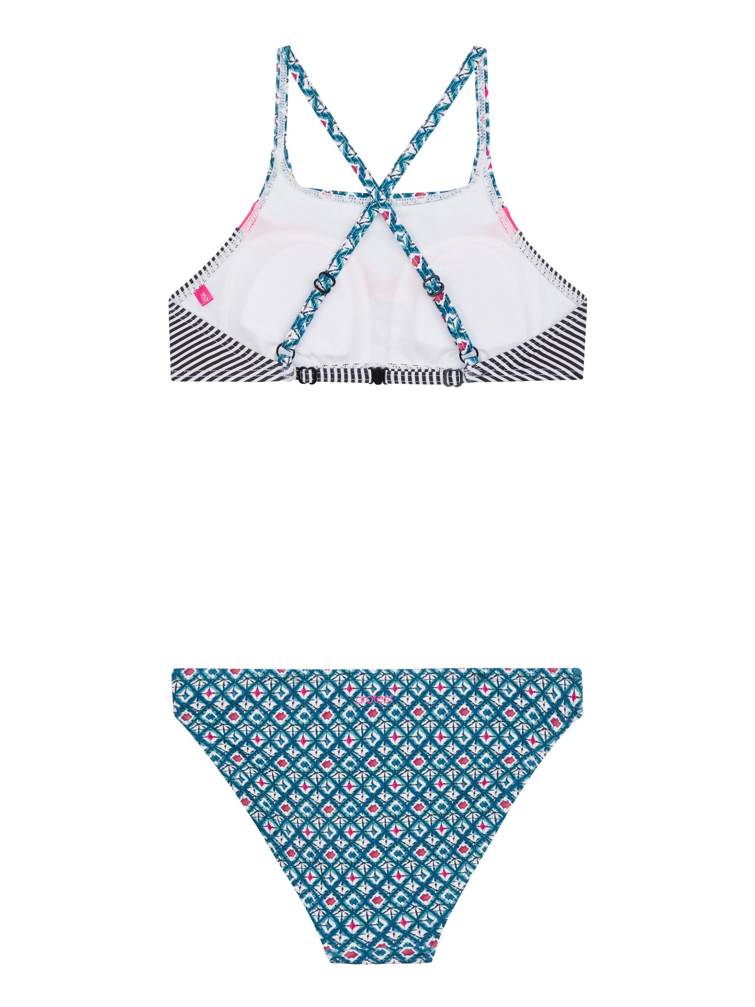PROTEST Bustier Bikini 'PRTKYOTO JR' in Blau