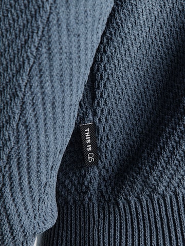 QS Pullover in Blau