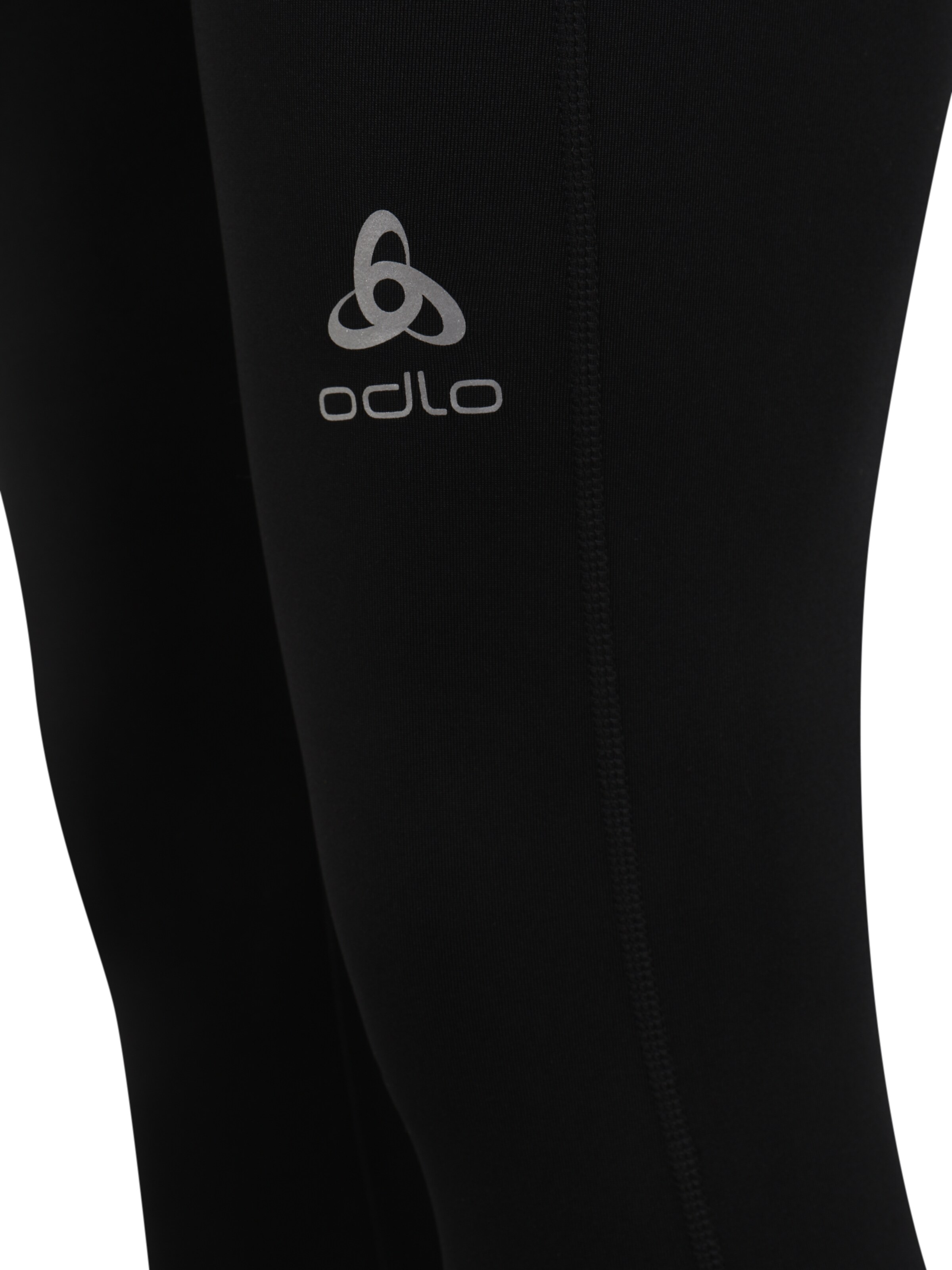 ODLO Skinny Sporthose in Schwarz