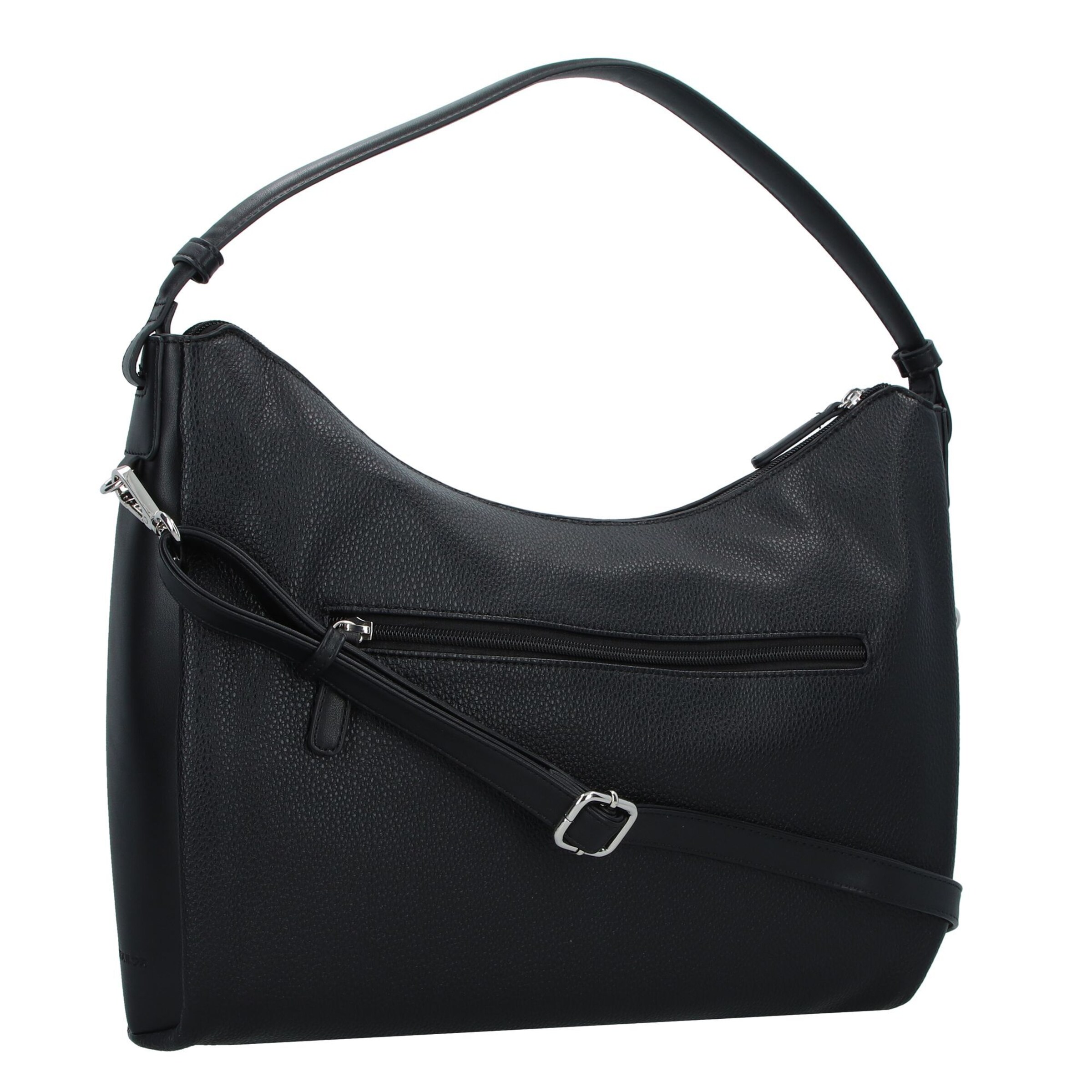 TOM TAILOR Shoulder Bag 'Dea' in Black