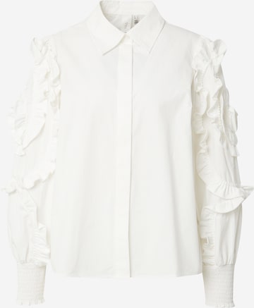 Y.A.S Blouse 'FRIMA' in Wit: voorkant