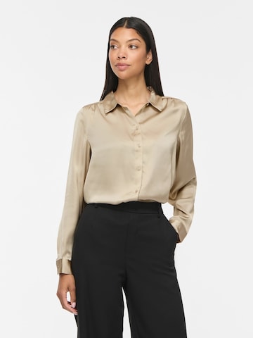 Camicia da donna 'VISofie' di VILA in beige: frontale