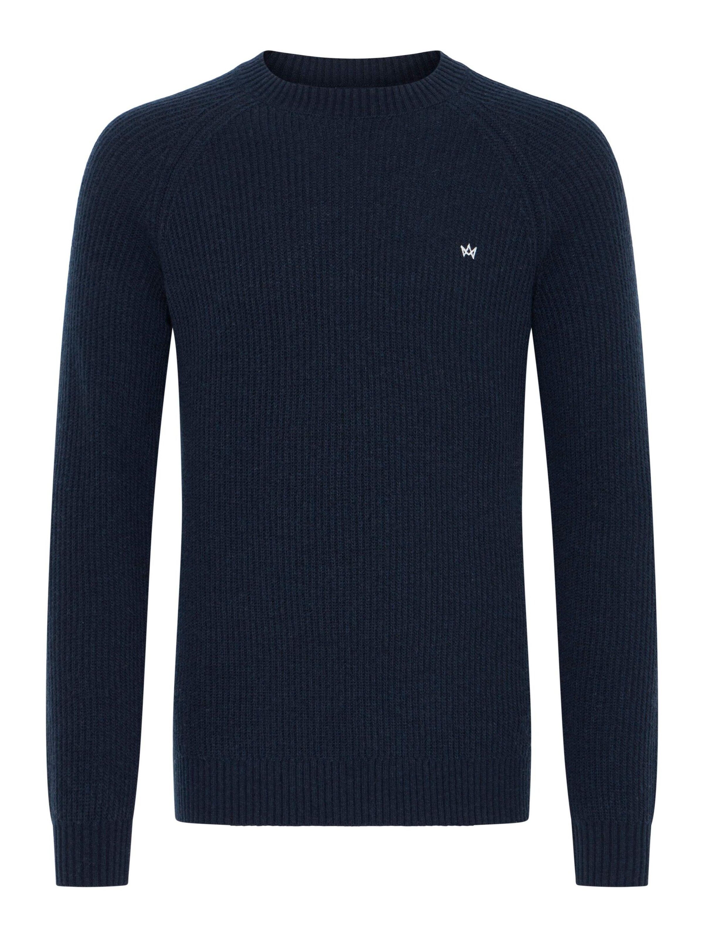 Pull-over ' KSDoors O-neck ' Kronstadt en bleu : devant