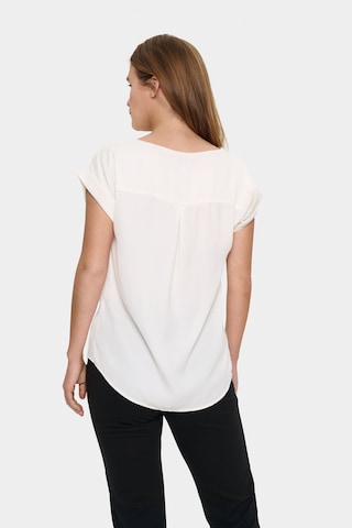 Chemisier 'BrianaSZ' SAINT TROPEZ en blanc