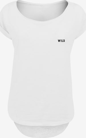 F4NT4STIC Shirt 'Wild' in White: front