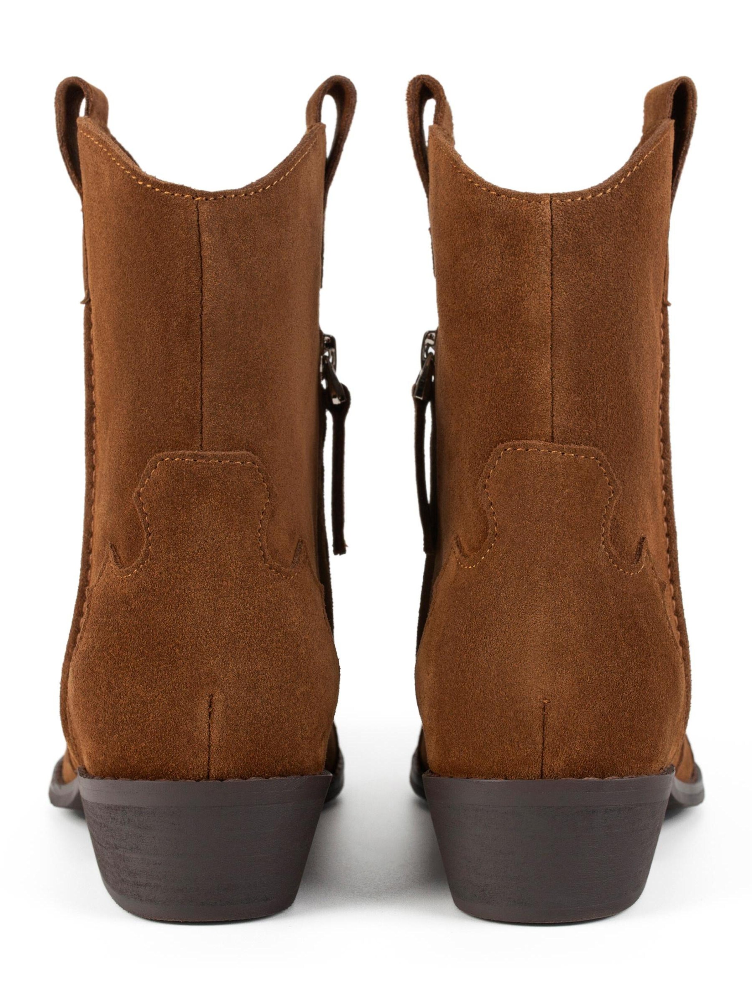 Bottines 'WALK BETWEEN STARS' L37 HANDMADE SHOES en marron