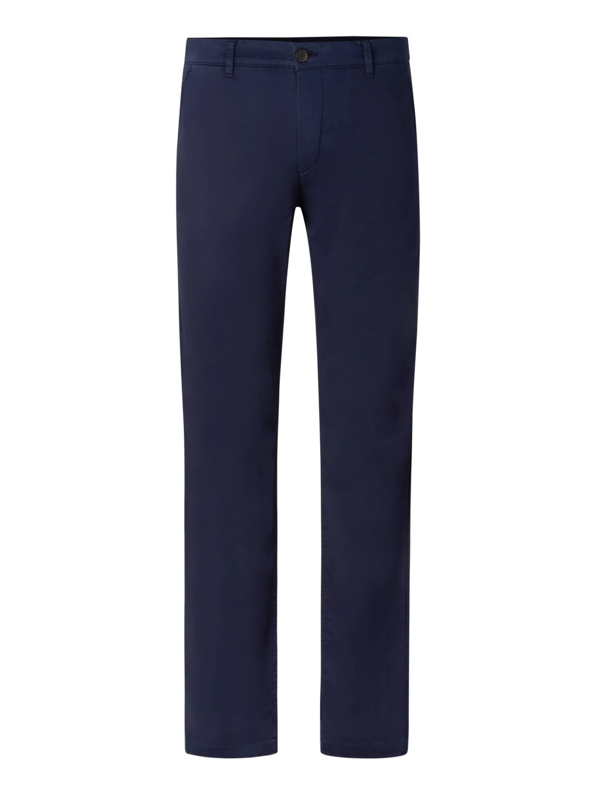 BOGNER Regular Chino Pants 'Nik' in Blue: front